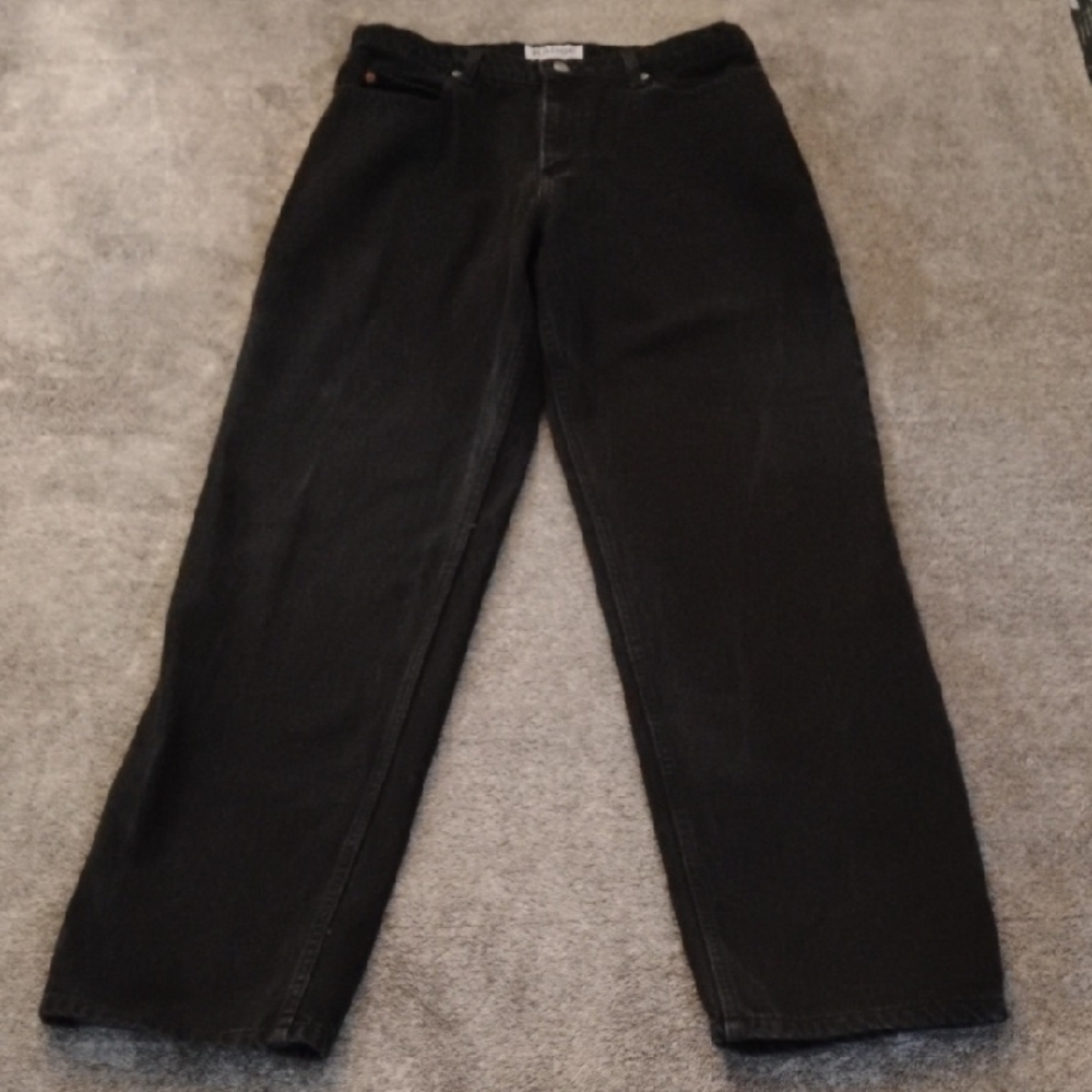 Badge Vintage 80s Black Jeans